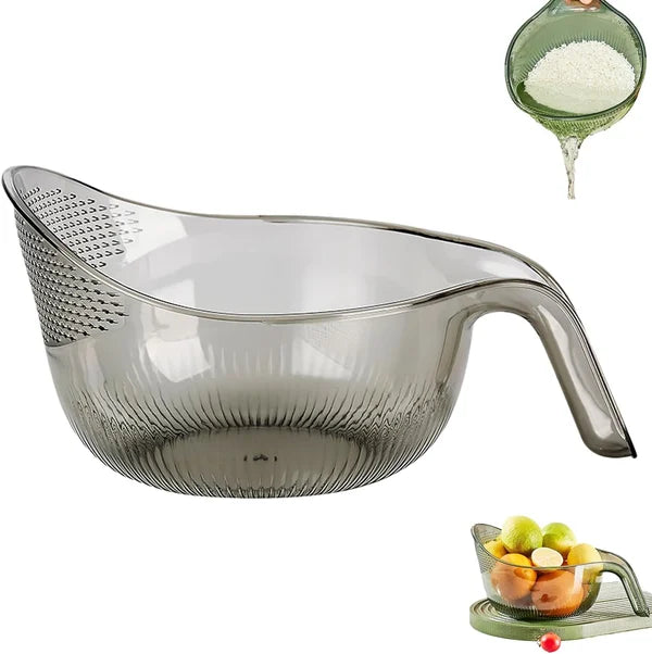 Rice Washer Strainer Bowl