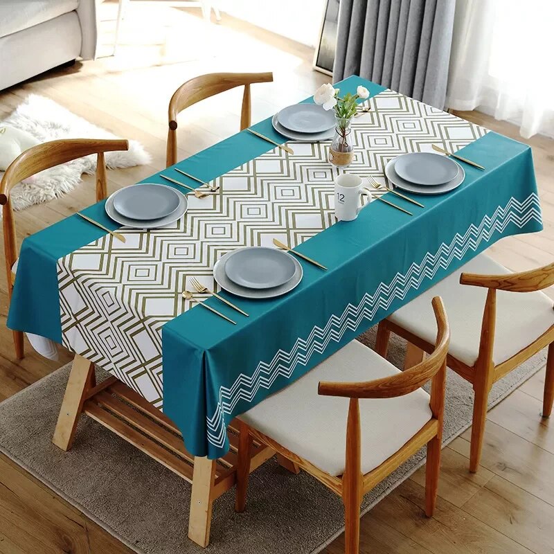 water and oil proof table cloth