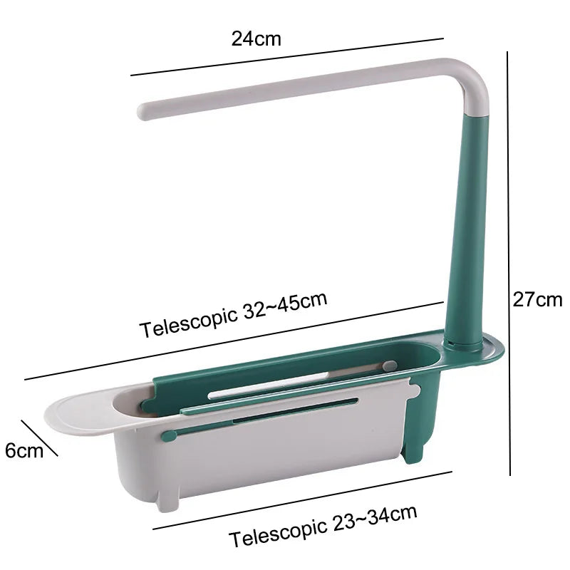 Telescopic Sink Storage Rack