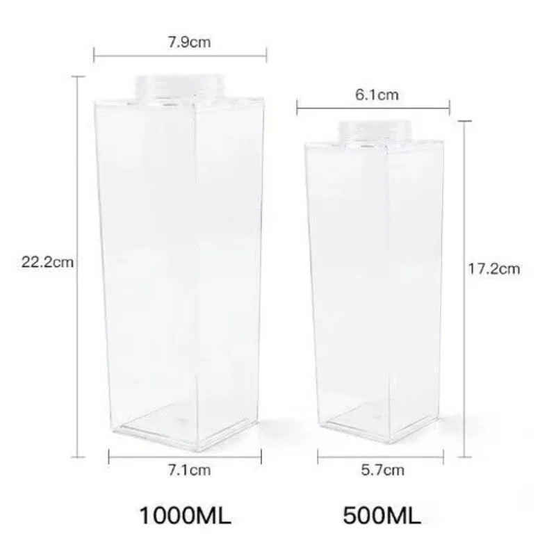 Transparent Milk Carton