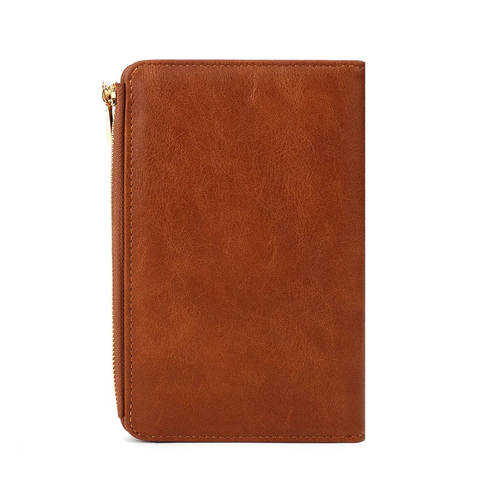 RFID Blocking Leather Card Wallet