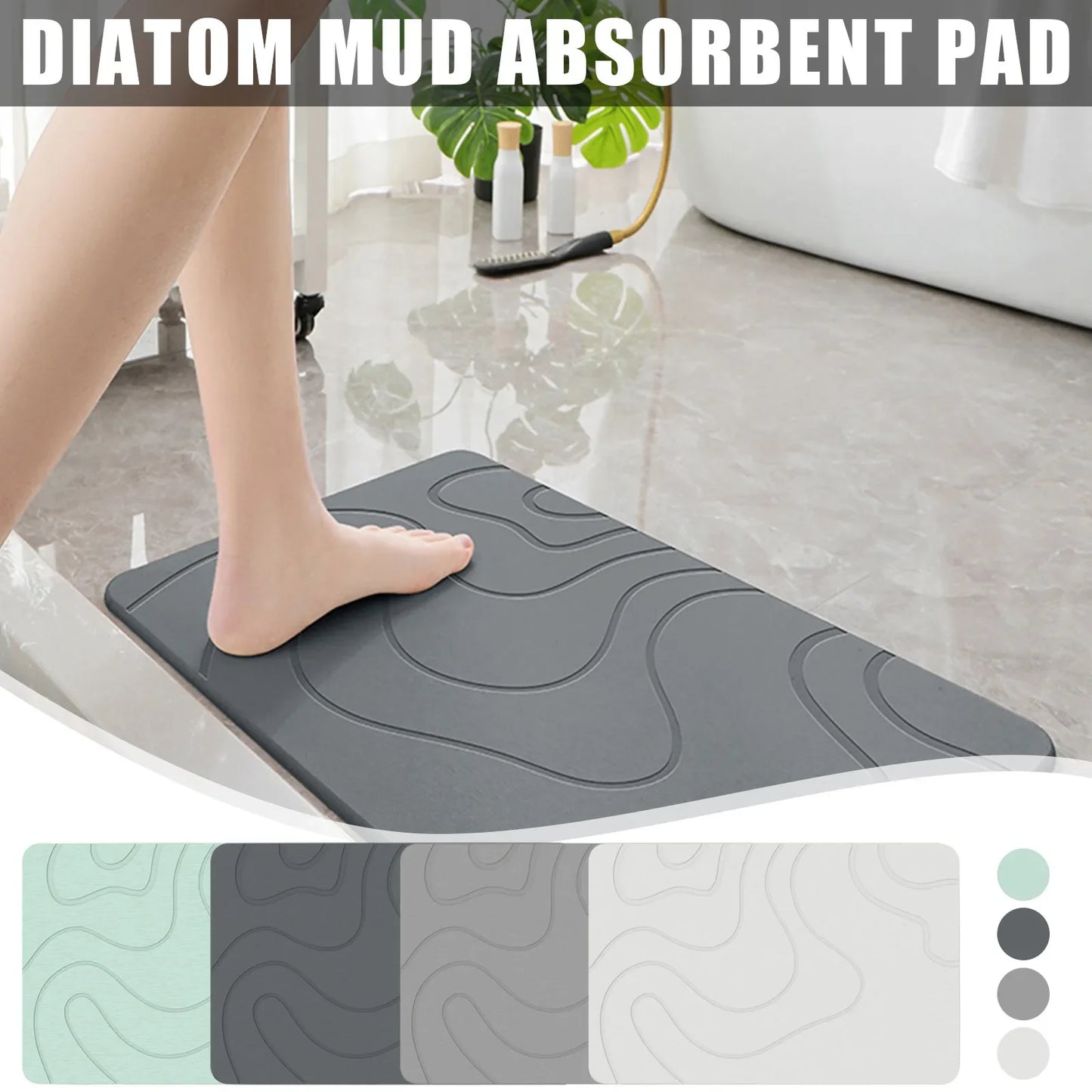 Diatom Shower Mat