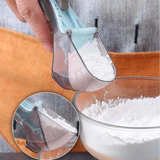 Adjustable Measuring Spoon With Scale