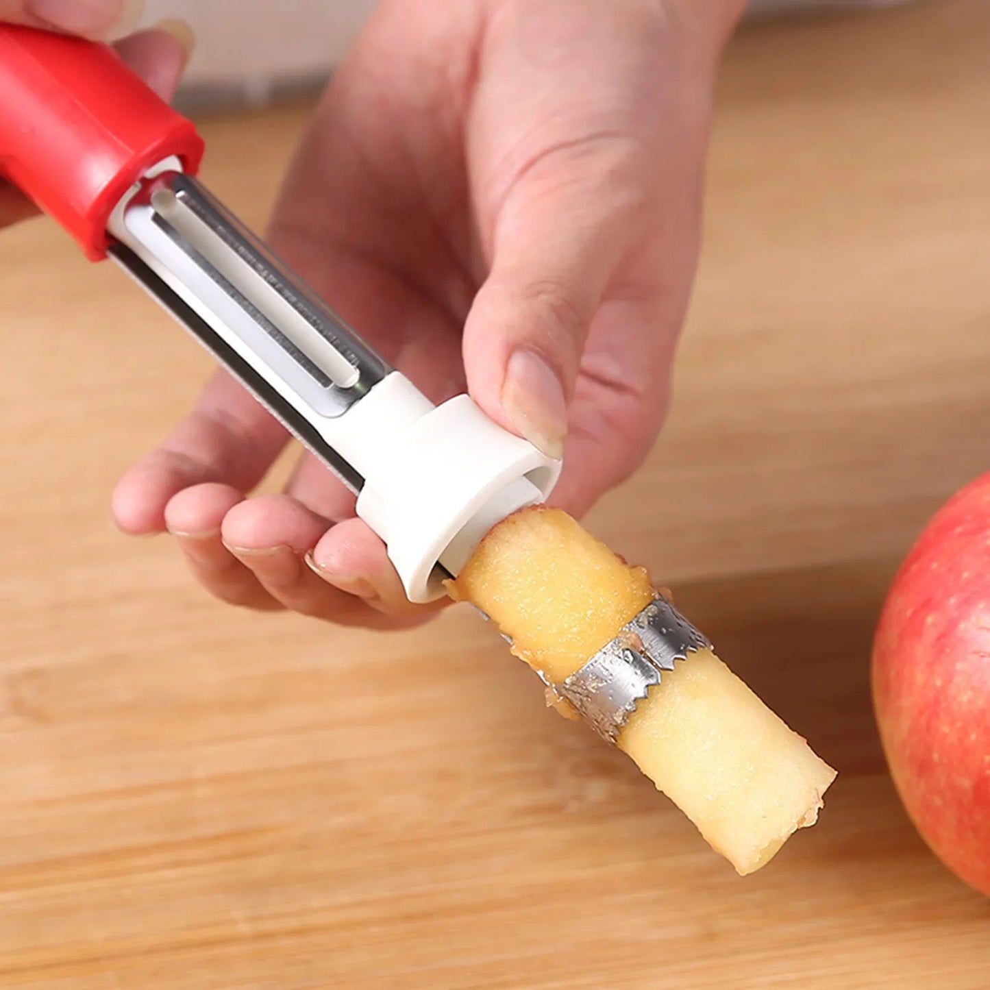 2 in 1 corer and peeler