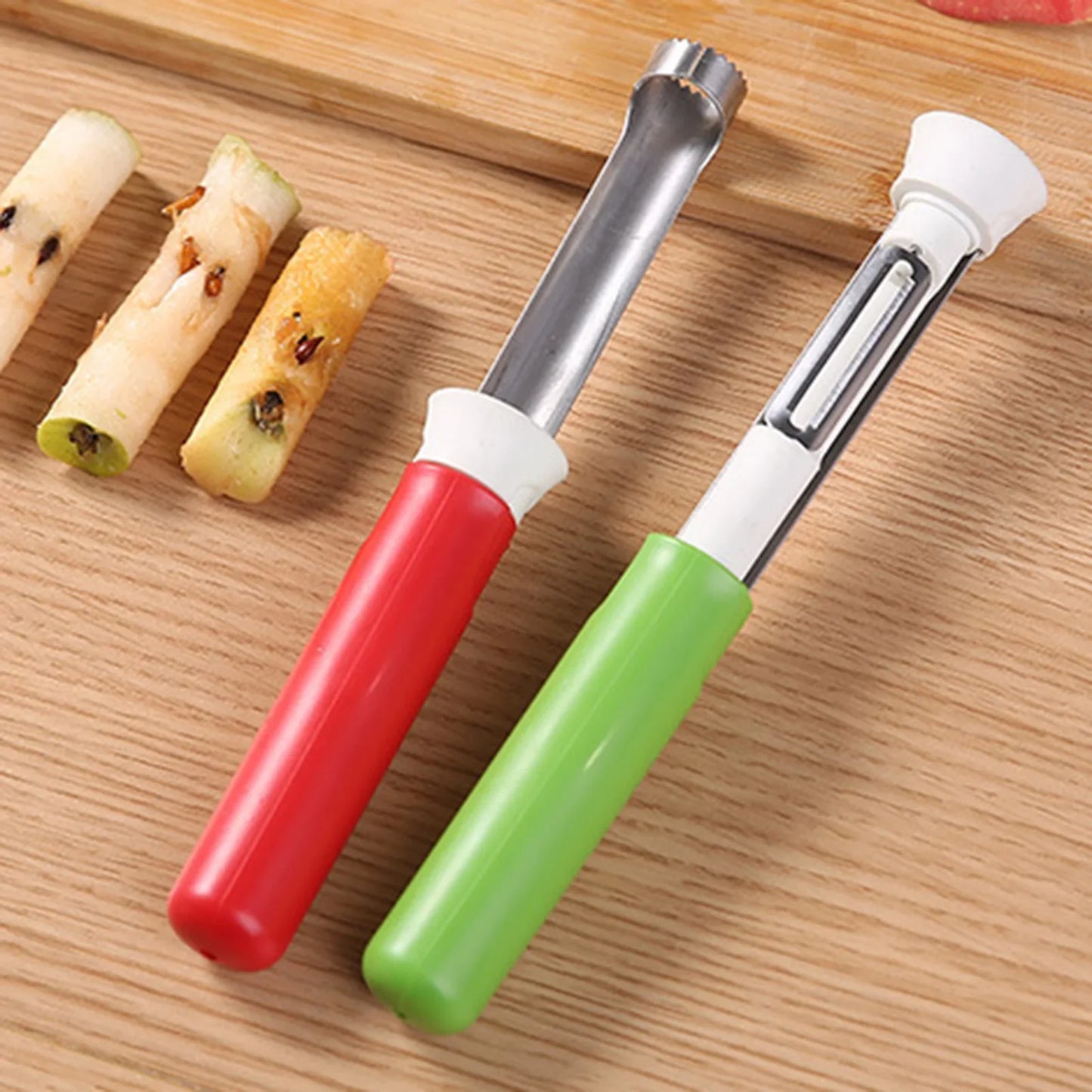 2 in 1 corer and peeler