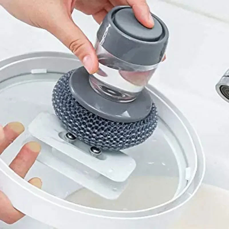 Soap Dispensing Palm Brush 2.0