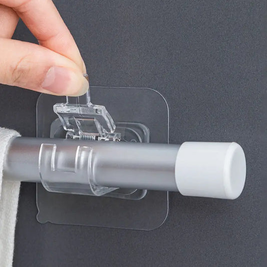 Self Adhesive Curtain Rod Holder