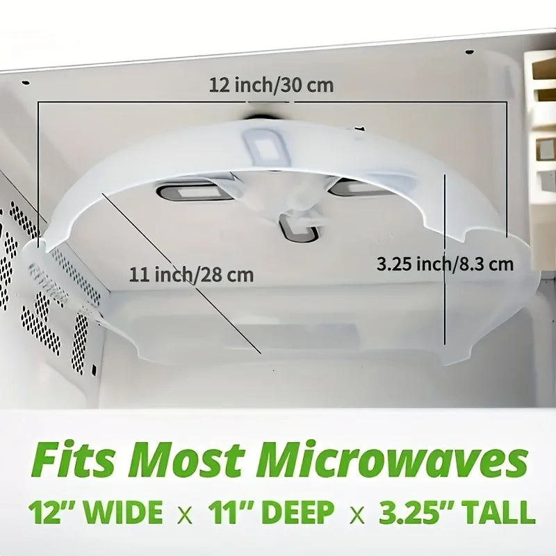 Magnetic microwave Splash Guard