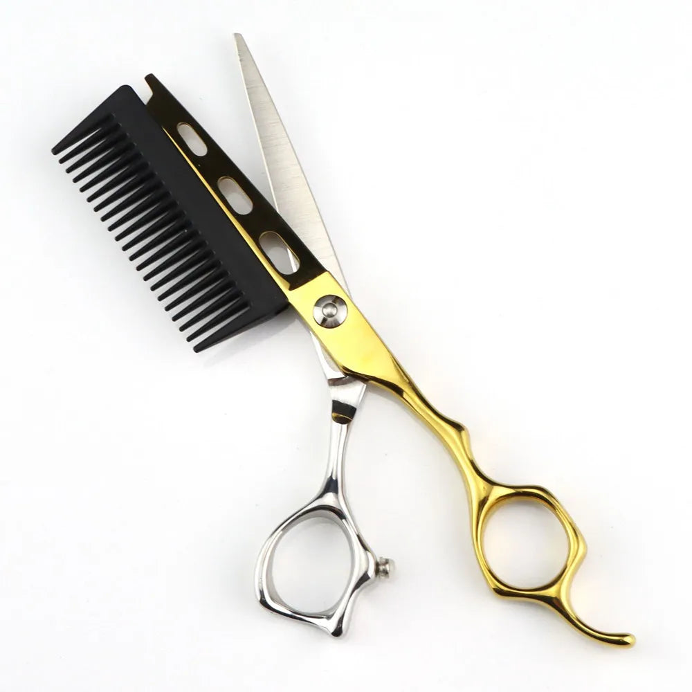 Professional Hairdressing Scissors With Detachable Comb