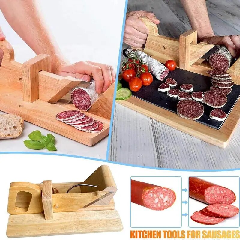 Chorizo Guillotine Slicer