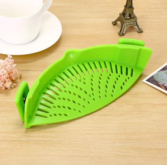 Silicone Clip-on Strainer