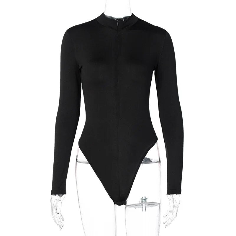 Snatched Zip-Up Bodysuit