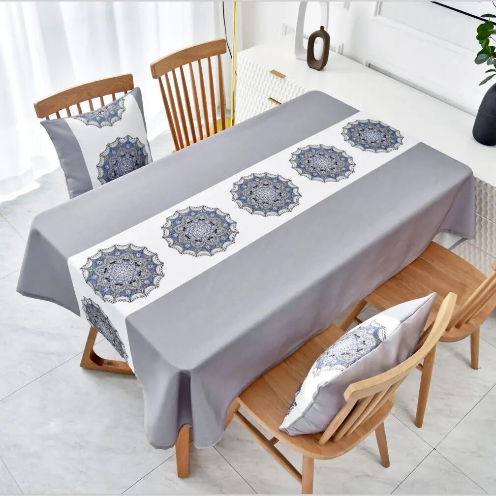 water and oil proof table cloth